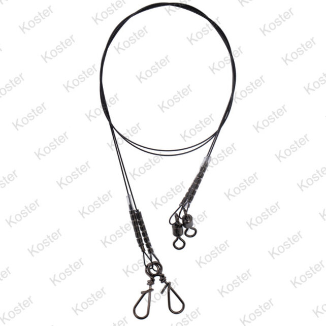 Titanium Leader Jaws Strong 25cm-18Kg 2 Pcs. Titanium Leader Jaws Strong 25cm-18Kg 2 Pcs.