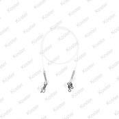 Fluorocarbon Leader Jaws Medium 35cm-12Kg 2 Pcs.