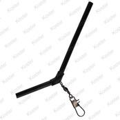 Tube Anti Tangle With Swivel 10cm 3 Pcs. Tube Anti Tangle With Swivel 10cm 3 Pcs.