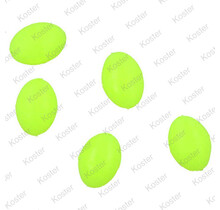 Surfcasting Beads Ellipse 3X4mm 0.8 Yellow 25 Pcs.