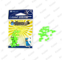 Surfcasting Beads Ellipse 3X4mm 0.8 Green 25 Pcs.