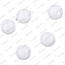 Mikado Surfcasting Beads Round 5mm White 25 Pcs.