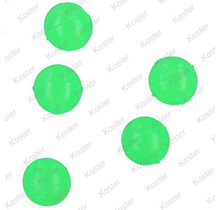 Surfcasting Beads Round 5Mm Green 25 Pcs.