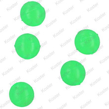 Surfcasting Beads Round 5Mm Green 25 Pcs.