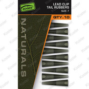 Edges Naturals Lead Clip Tail Rubbers