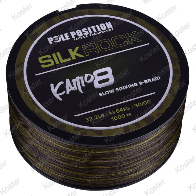 Silkrock Kamo8 1000 Meter - 0.30mm Silkrock Kamo8 1000 Meter - 0.30mm