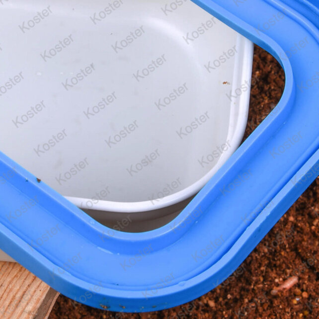 Baitbox White Open Lid 0.6 Liter