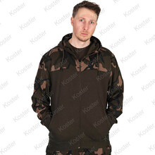 LW Khaki / Camo Split Zip Hoody