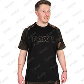 Black / Camo Outline T-Shirt