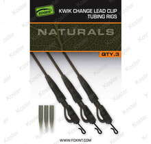 Naturals Kwik Change Lead Clip Tubing Rigs