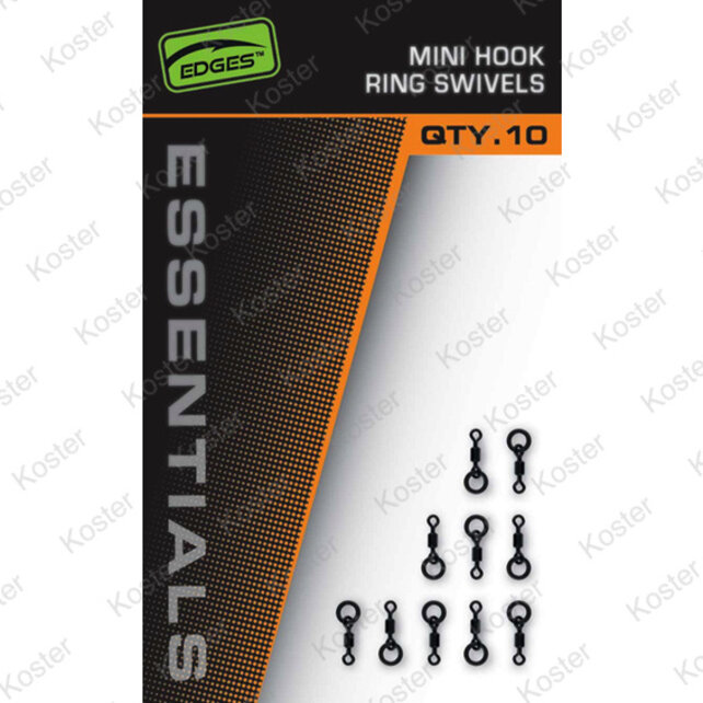 Essentials Mini Hook Ring Swivels