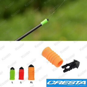 Softcap Hollow Connectors Medium - Fluo Green