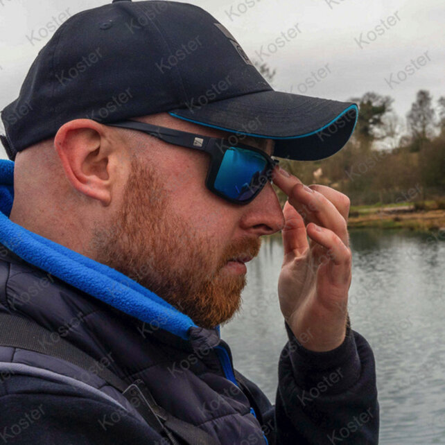 Inception Wrap Sunglasses - Ice Blue Lens Inception Wrap Sunglasses - Ice Blue Lens