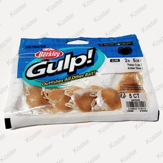 Gulp! Peeler Crab - Amber Glow