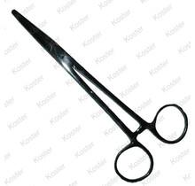 Aterie-tang gebogen 15cm.