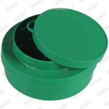 Joy of Fishing Quality Madendoos 0.50 liter met dubbele rand