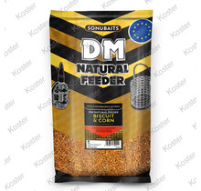 DM Natural Feeder - Biscuit & Corn Groundbait 1Kg