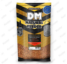 DM Natural Feeder - Hemp & Fennel Groundbait 1Kg
