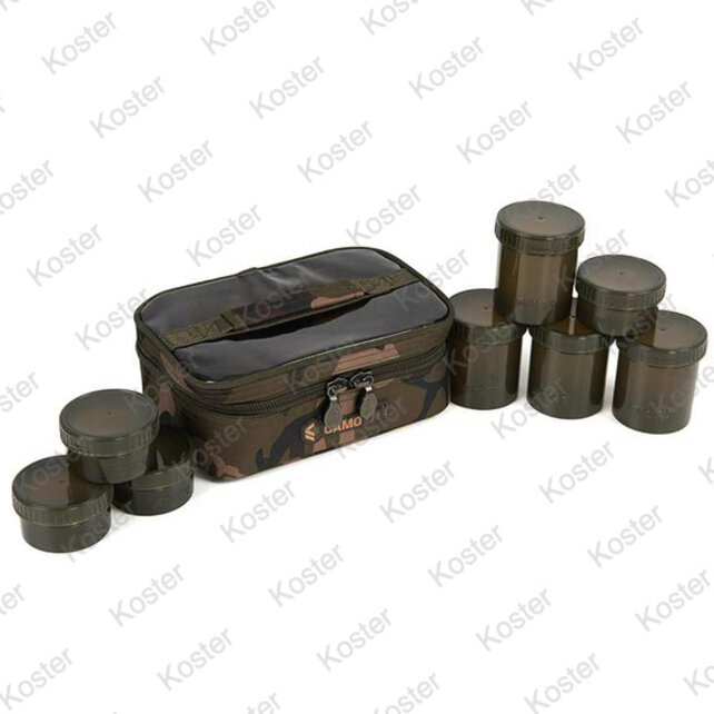 Camolite 8 pot Hookbait Case Camolite 8 pot Hookbait Case