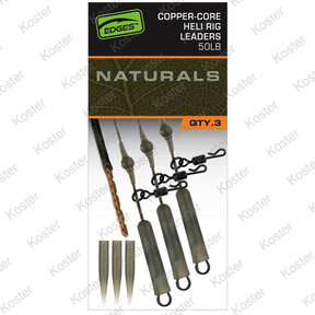Edges Nat Copper-Core Heli Rig Leaders