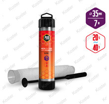 Pva N’Tastic Mesh On Tube Tube+Plunger 7M-35mm 35mm (Wide) Slow Melting
