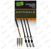 Edges Naturals Copper-Core Leaders x 3