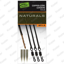 Edges Naturals Copper-Core Leaders x 3