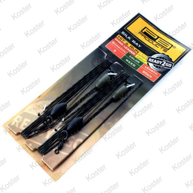 R2G SR Hit & Run Weighted Chod Leader 1g 90 Gravel 2pcs R2G SR Hit & Run Weighted Chod Leader 1g 90 Gravel 2pcs