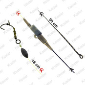 R2G SR Clip Leader 90/ Ronnie Hinged Stiff 2pcs Weed