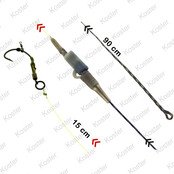 R2G Clip SR Leader/Ronnie Rig Stiff 2pcs Weed