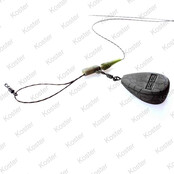 R2G Leadclip Stretch Attack Leader 90 Silt 2pcs