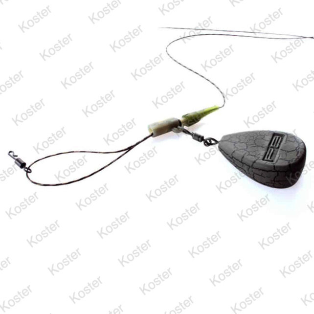 R2G Leadclip Stretch Attack Leader 90 Silt 2pcs