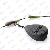 R2G Leadclip Stretch Attack Leader 90 Silt 2pcs