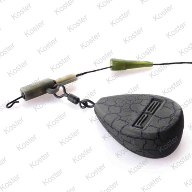 R2G Leadclip Stretch Attack Leader 90 Silt 2pcs