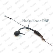 Hooksilicone 0,5x0,5 1m DBF