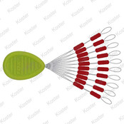 Predator Float Stops - Red Predator Float Stops - Red