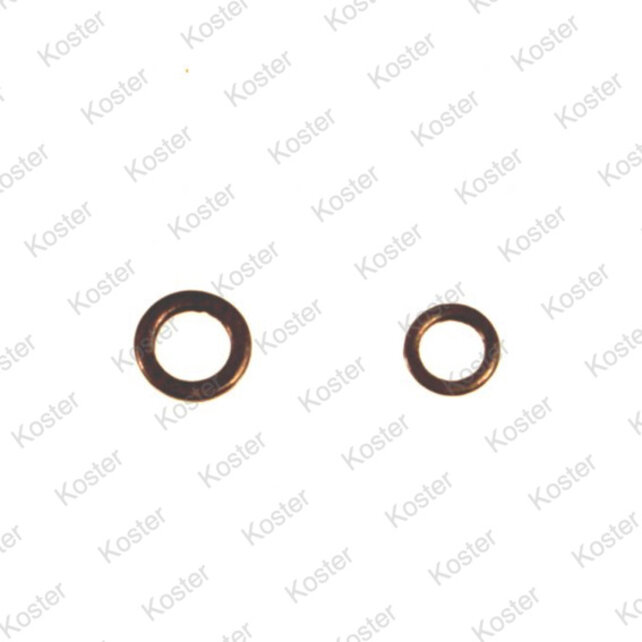 Rig Rings in 2,5mm/ out 3,7mm Medium 15pcs
