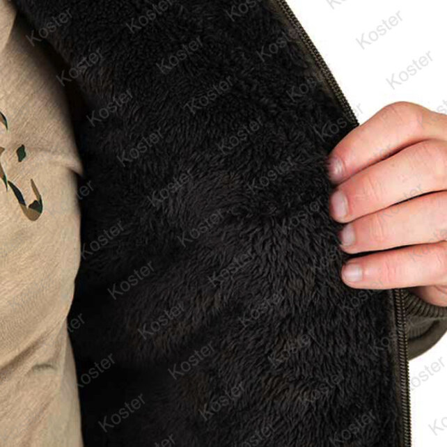 Collection Sherpa Hoody - Green/Black