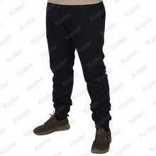 Collection Sherpa Lined Jogger Black / Orange