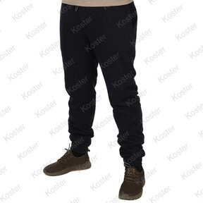 Collection Sherpa Lined Jogger Black / Orange