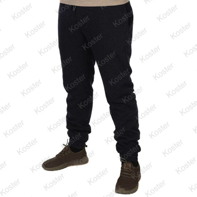 Collection Sherpa Lined Jogger Black / Orange