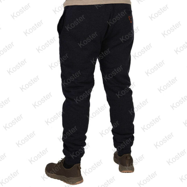 Collection Sherpa Lined Jogger Black / Orange