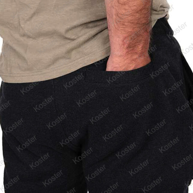 Collection Sherpa Lined Jogger Black / Orange