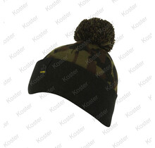 Avid Black And Camo Bobble Hat