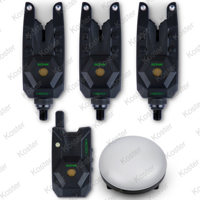 Herox Bite Alarm Set 3+1+Bl (R G B) Herox Bite Alarm Set 3+1+Bl (R G B)