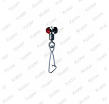 Connex Sliding Feeder Bead With Hooked Snap Small