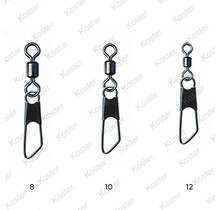 Connex Feeder Swivel With Safety Snap