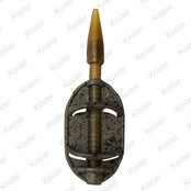 ICS In-Line Dura Flat Method Feeder - Medium