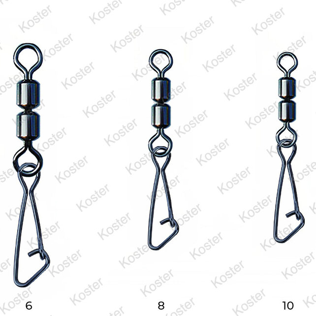 Connex Double Feeder Swivel With Hooked Snap
