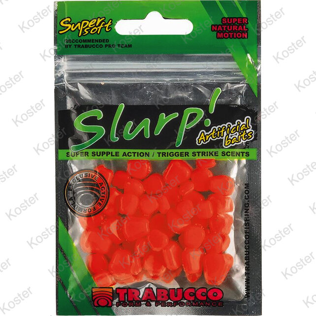Trabucco Slurp Bait Corn Red 50pcs.